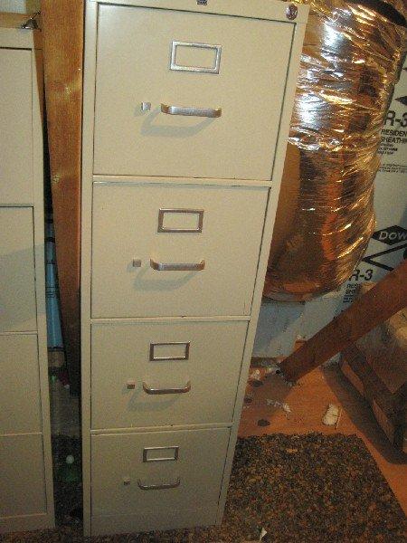 Hon Metal 4 Drawer File Cabinet