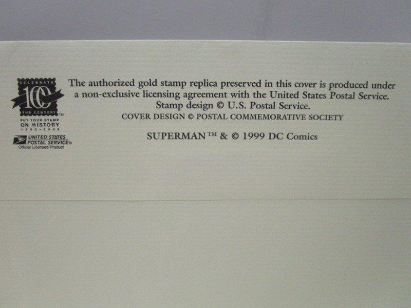 1998 First Day Issue 1930's Superman "Celebrate The Century 1930-39 Superman Arrives"