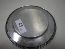 Sterling Silver Plate 6" Round