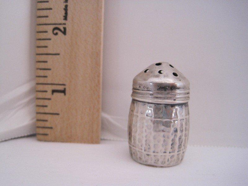 6 Individual Sterling Salt/Pepper Shakers by S.C.S. Co.