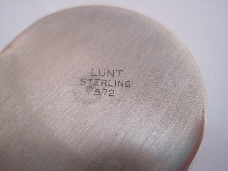 Lunt Sterling 572 Jigger Engraved L.C.J 5-4-57