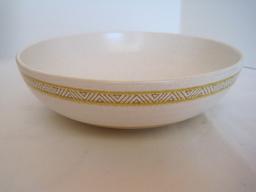 Franciscan Earthenware Hacienda Gold Pattern 2 Round Vegetable Serving Bowls