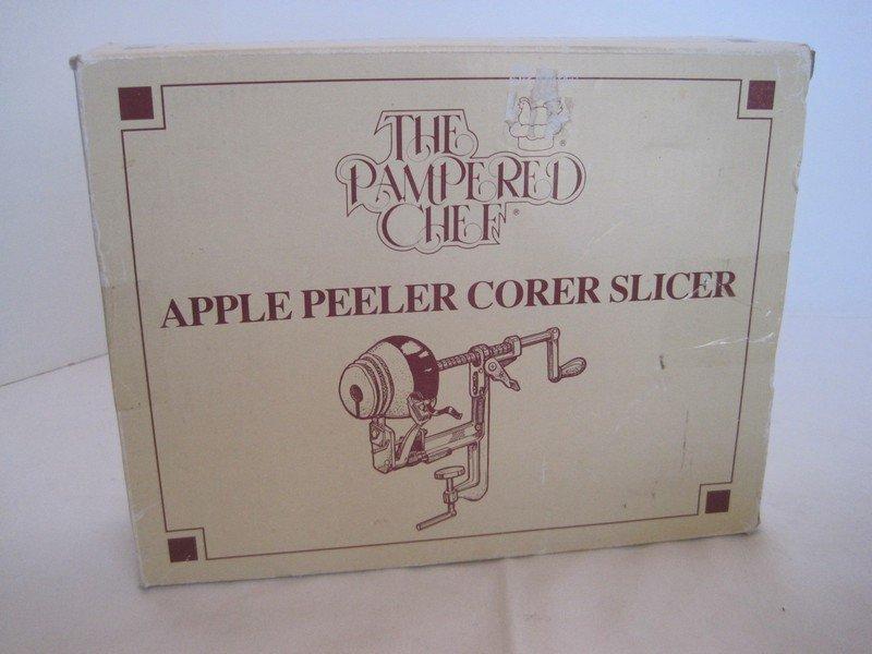 Pampered Chef Apple Peeler Corer Slicer