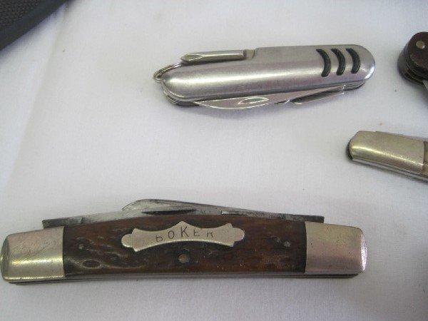 Lot - Pocket Knives Pakistan, Barlow, Parker & Son, 2 Boker Tree Brand, Camper's Knife