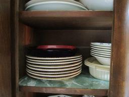 Shelf Lot - Bowls, Plates, Cups, Etc.