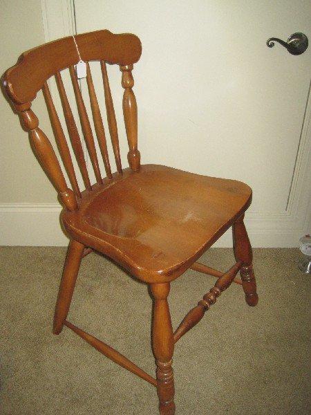 Maple Spindle Back Chair