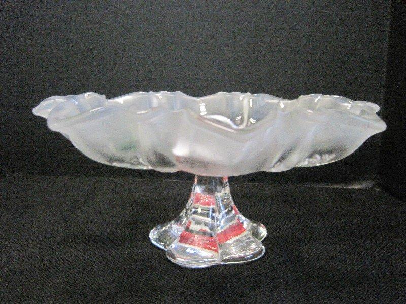 Mikasa Celebrations Holiday Landscape Collection Footed Candy Dish Compote