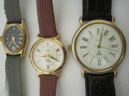 Lot - 7 Ladies Wrist Watches Star Lite, 5 Timex & Guess