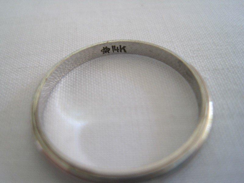 Stamped 14K Ring Band