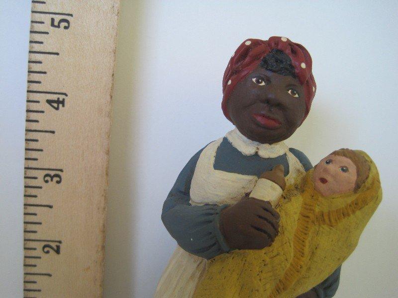 Story Book Collection of Miniatures by Carolyn Carpin African American Nanny