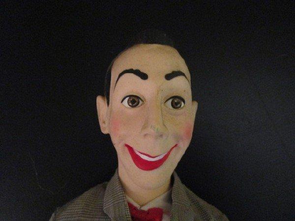 Pee-Wee Herman Talking Doll Vintage Plastic Hands/Face, Draw String