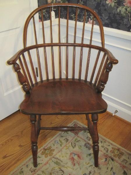 Cherry Windsor Chair on Ring Turned Legs