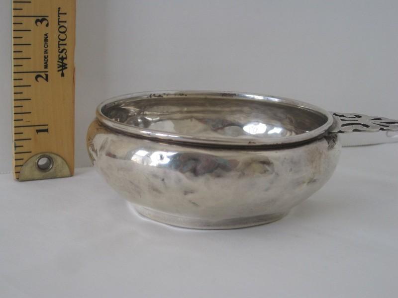 Preisner Sterling Porringer w/ Handle #177 Engraved Thomas 4-14-52(77.3 grams)