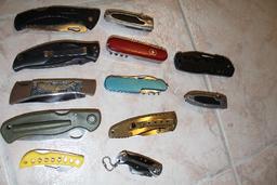 Lot - Various Knives/Carving Knives, Kershaw, Appalachian Trail, Pocket Knife