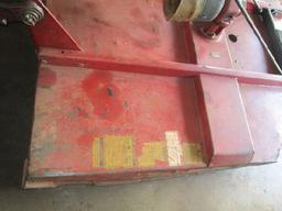 Red Metal Bush Hog 3 Point, 6' Rotary Mower Tractor Attachment, Model 256