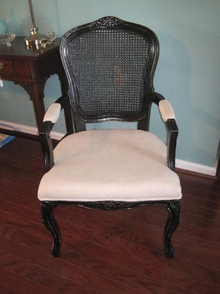 Tech-Craft Furniture Co. French Style Chateau Carved Arm Chair