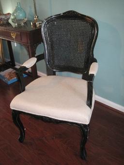 Tech-Craft Furniture Co. French Style Chateau Carved Arm Chair