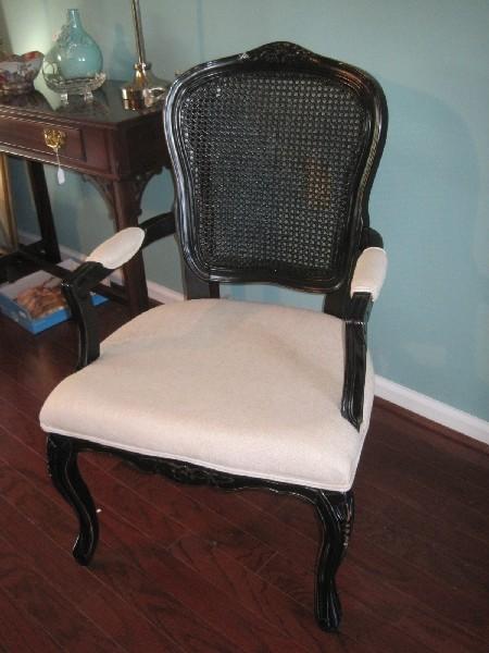 Tech-Craft Furniture Co. French Style Chateau Carved Arm Chair