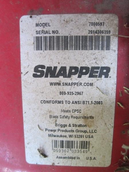 Snapper EZ Speed Series Push Mower w/ Hi-Vac Bagging Self Propelled 7.0 Engine Series