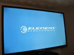 Element 40" Flat Screen T.V. w/ Stand & Sony Hi-Fi Stereo Video VHS Cassette Player/Recorder