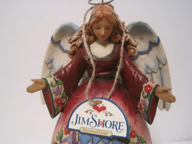 Jim Shore Heartwood Creek The Joy of Christmas Morning Angel Figurine