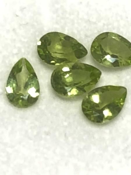 Assorted Pear Shaped Peridot