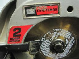 Craftsman 2 HP 7 1/4" Circular Saw Model No.315.10864 w/ Case