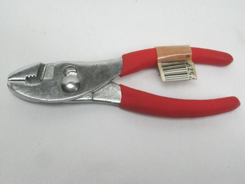 8 All Trade 5" Slip Joint Pliers w/ Coated Handles