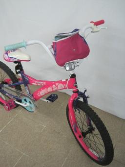 Girl's Huffy 20" Free Style Double Take Bicycle w/ Pouch Handle Bar Bag