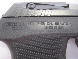 Kel Tec .32 Caliber Pistol Semi-Automatic w/ 7 Round Capacity Clip