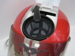 Rad Red Ford Racing Helmet 10 Cup Coffee Maker Keep Warm Anti-Drip