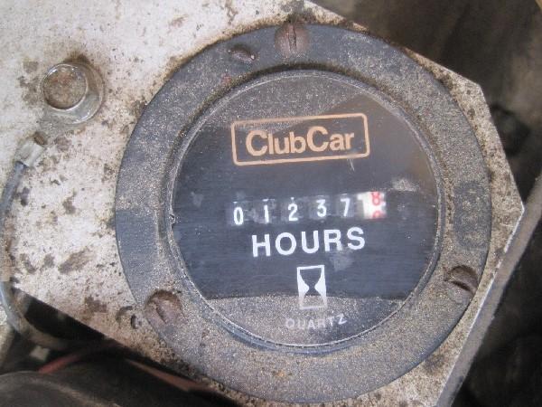 Club Car Golf Cart Quiet Drive Gas Engine Hours 1237