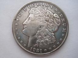 1921 Morgan Silver Dollar Coin Silver Content 90% Silver Weight