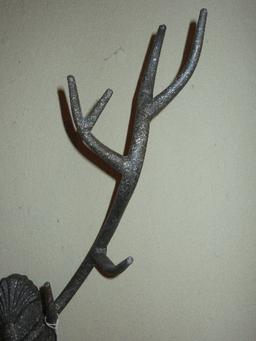 Unique Rustic Metal Antlers Wall Décor Accent by Shea's Wildflower Co.