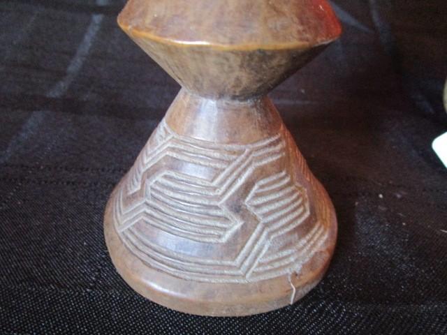 3 Pot Glazed Stoneware Candle Holder