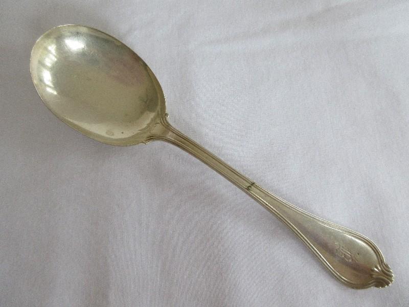 Towle Silver Smith Sterling Silverware Paul Revere 1906 Pattern Berry Spoon(+-40.25G)