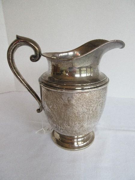 Sterling Silverware Preisner 125 Footed Water Pitcher(+-535G)