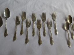 72 Pieces - Towle Silver Smiths Sterling Silverware Paul Revere 1906 Pattern