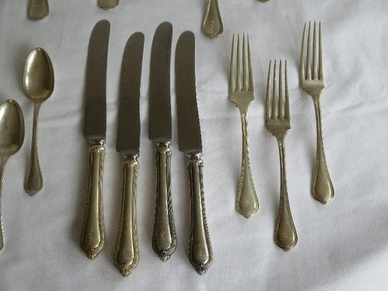 32 Pieces - Towle Silver Smiths Sterling Silverware Paul Revere 1906 Pattern