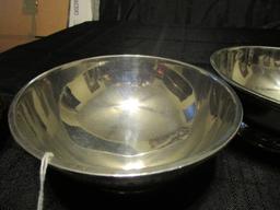 Set - 5 HMS Medusa/Lion/Champion Pewter Finger Mess Bowls