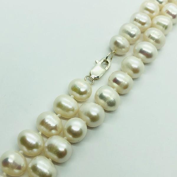 Silver Freshwater Pearl Necklace