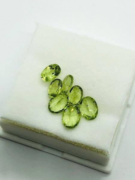 Genuine Peridot 4ct 5x3, 6x4, 7x5mm