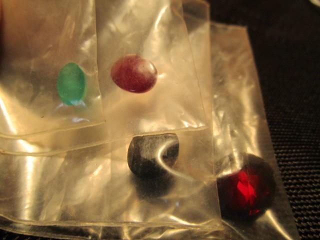 Lot - Emerald, Ruby, Sapphire, Garnet Stones
