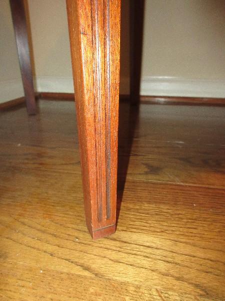 Mahogany Brandt Furniture Of Character Pembrooke Style Drop Leaf 1 Drawer End Table