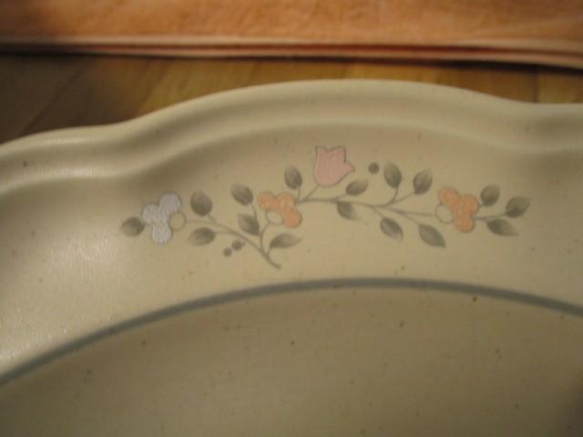 Pflatzgraff Ceramic Floral/Scalloped Rim Lot