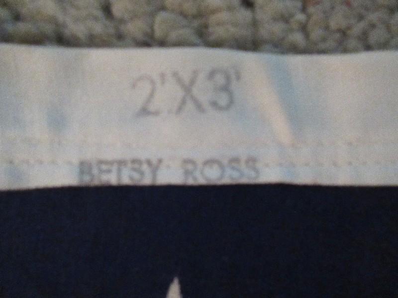 Defiance 100% Cotton Bunting Heritage Series Betsy Ross Circle of 13 Stars on Blue Background