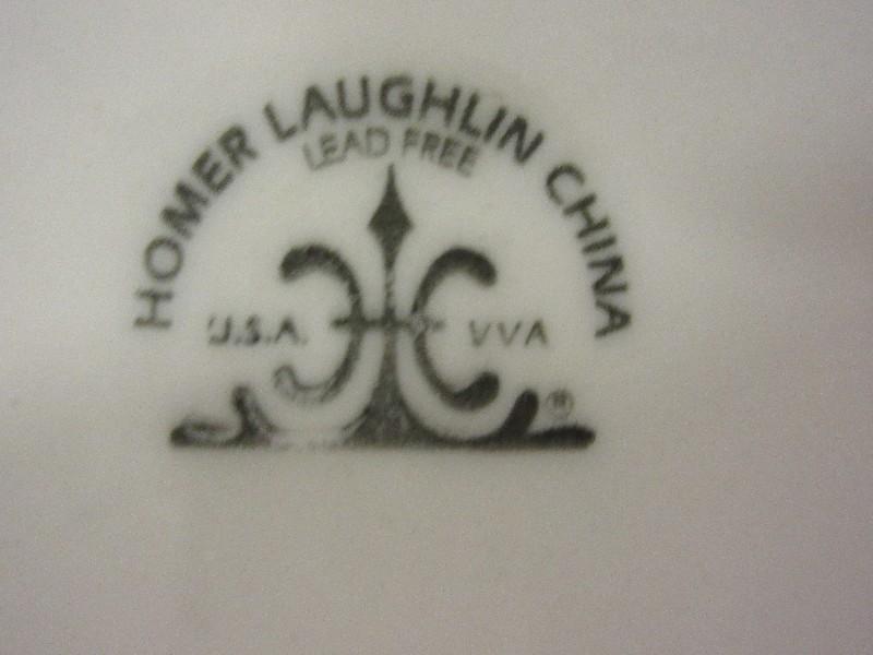 85+ Homer Laughlin China Ivory/Gold Rim & Vergelines Restaurant Plates