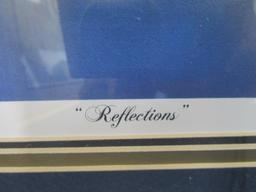 Classic Edition "Reflections" by Jim Booth © 2000 in Large Ornate Gilted Frame/Matt