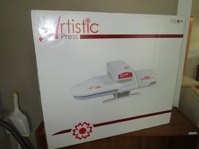 Janome Artistic Heat Press EP100 Ironing Press in Original Box