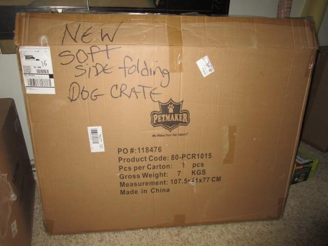 Petmaker Soft Side Folding Dog Crate